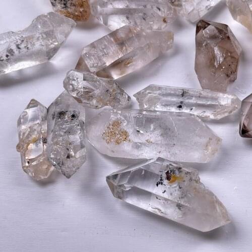 Natural Lemurian Seed Quartz fortress Natural Point Crystal Rough Healing