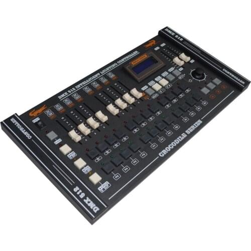 New CROCODILE 2024 DMX Console DMX512 Controller DMX Lighting Controller For 20 Pcs Computer Stage Lights Moving Head Light