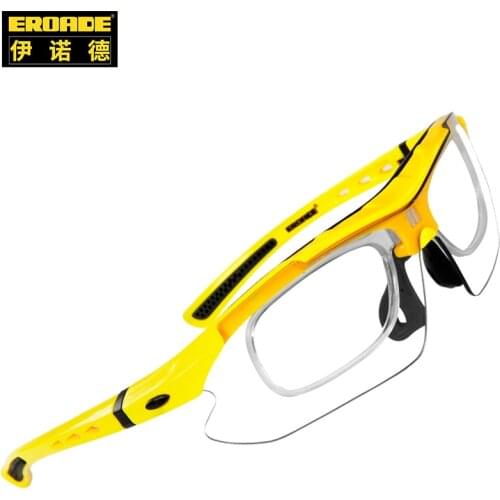 New Store Personalised Cycling Glasses Sunglass Eyewear UV Protection Color Changing Lens Anti-Fog Gas Glare Bicycle Accessories