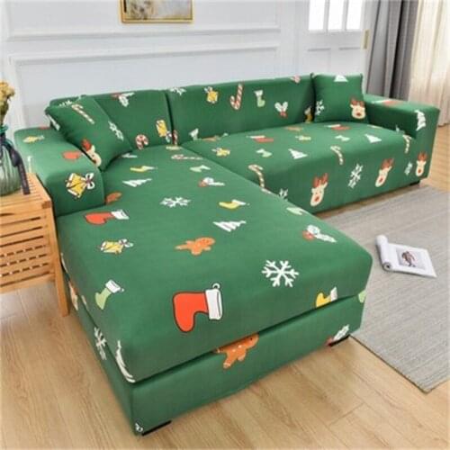 New Jacquard Stretch Sofa Cover Full-inclusive Nordic Universal L-Shaped Living Room Furniture Cover 1/2/3/4 Seat Modular Sofa