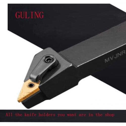 GULING CNC 93 degree external turning tool MVJNR 1616K16 2020K16 2525M16 3232P16 machine clip point cutter profiling tools bar