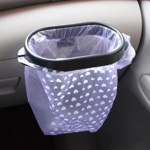 Portable Car Trash Bag Holder With Unique & Novel Design Waterproof New Garbage Car Bracket Bag H4Z2