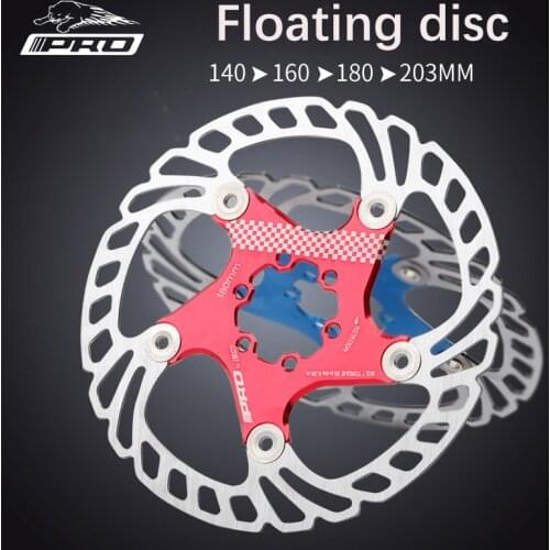 IIIPRO Mountain Bike MTB DH 6 inch 160mm 180mm 203mm Float Floating Disc Brake Rotor Cycling Bicycle Cooling disc Rotors
