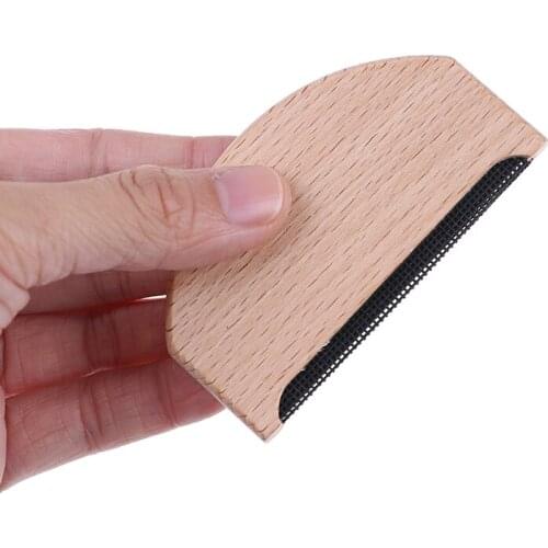 Manual Wooden Lint Trimmer Shaver Comb Garment Care Portable Wooden Fabric Clothes Cashmere Sweater Lint Removers Wood