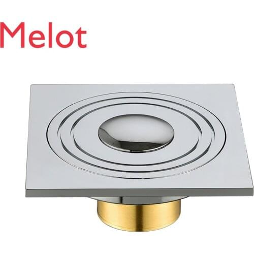 Thick Deep Water Seal Floor Drain Washing Machine Floor Drain Deodorant Anti-Overflow Insect Proof Sealed Shower Drain Connector