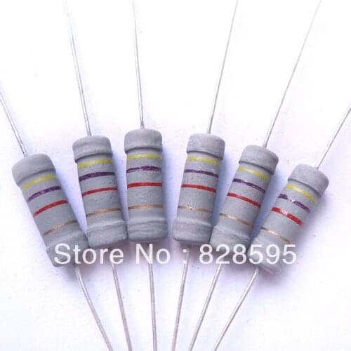 TUPIA1605IF 2w 4.7k ohm 4k7 ohm 4700 ohm 100% Original New Fixed Resistor Metal Oxide Film Resistors Resistance +/- 5% (200pcs)