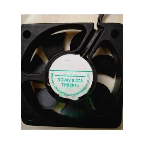 1pc fan new TFS5010 ISO9001 TFS-6025H DC24V 0.18A 6025 freeship