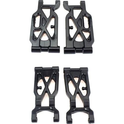 4Pcs Front and Rear Suspension Arm Swing Arms 104001-1858/1859 for Wltoys 104001 1/10 RC Car Spare Parts