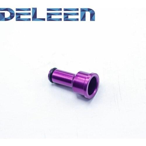 Deleen 1x High impedance Fuel Injector Adapter 2200cc 210lb Adapter Hats w/Filters Short NGI-2 11mm EV1 60mm Car Accessories