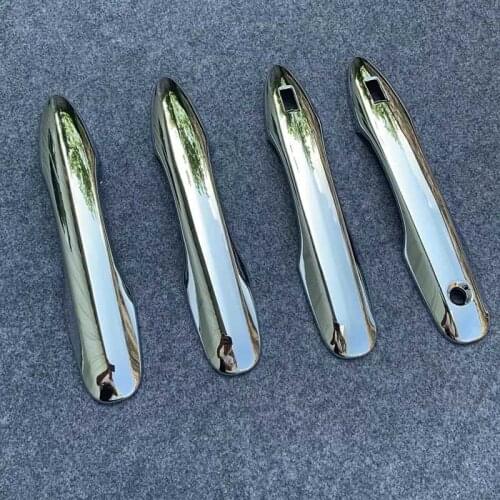 For Toyota Harrier Venza 2020 2021 ABS Chrome Side Door Handle Cover Door Handle Protector Trim Sticker Exterior Car Accessories