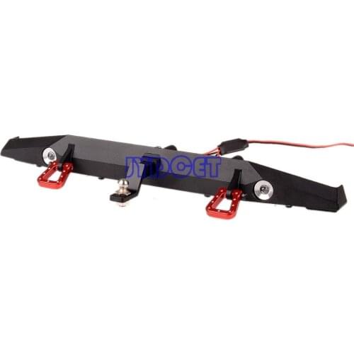 AX-30002 Metal Rear Bumper With LED Light For 1/10 RC Crawler TRX-4 SCX10 90046 90047