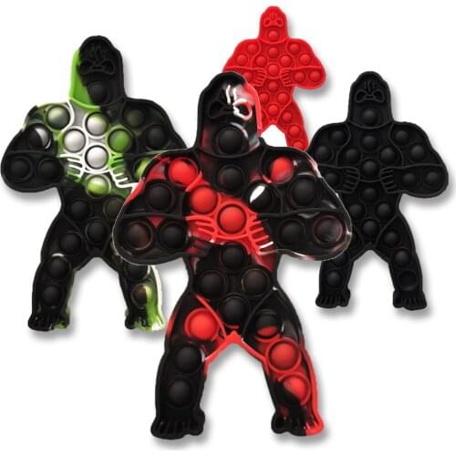 BANDAI Godzilla Vs Kong King Anime Bubble Sensory Autism Special Need Kawaii Kid Antistress Fidget Toys Boys Gift Anti Stress