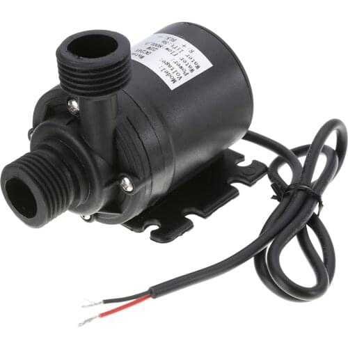 DC 24V 5m Solar Water Pump Brushless 800L/H Hot Water Circulation Pump Motor High Performance
