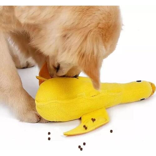 Cat Toy IQ Treat Duck Smarter Pet Toys Training Feeder Non Toxic Dog Toys for Small Medium Dog Puppy French Bulldog Accessories