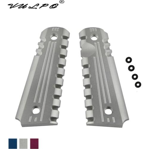VULPO CNC Aluminium Alloy M1911/MEU Grip Cover For Hunting Pistol 1911 Series