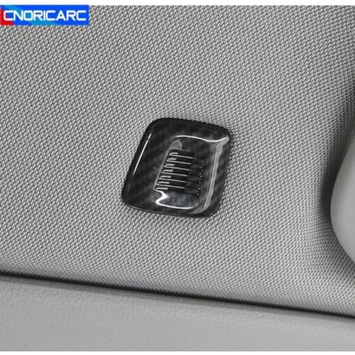 Carbon Fiber Color Roof Microphone Cover Trim For BMW X1 X3 X4 X5 X6 X7 3 5 Series F48 G01 G02 F15 G05 F16 G07 F30 G20 F10 G30
