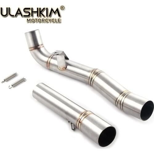Z1000 Z1 Ninja1000 Motorcycle Full Exhaust System Muffler Escape Modified Middle Link Pipe 2007 2008 2009