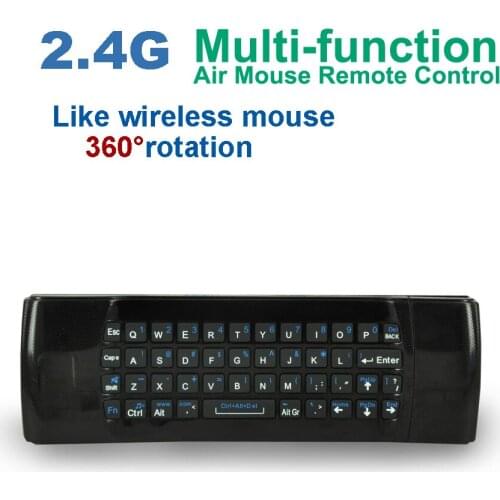 Mini Keyboard 2.4GHz Wireless Air Mouse Remote Control Motion Sensing Game Combo Shutter Gamepad For For Android TV Box PC
