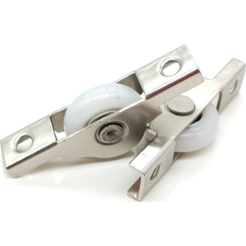 Small track single pulley wheel wall cabinet pulley cabinet for sliding door bottom pulley bottom round wheel