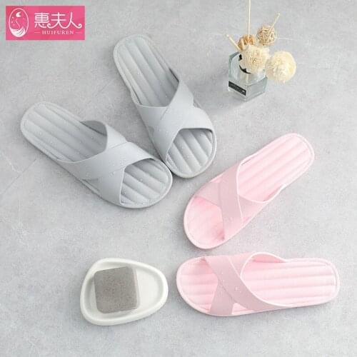 Slipper home couple bath non-slip indoor soft bottom home bathroom mens slippers men shoes home slipers for women