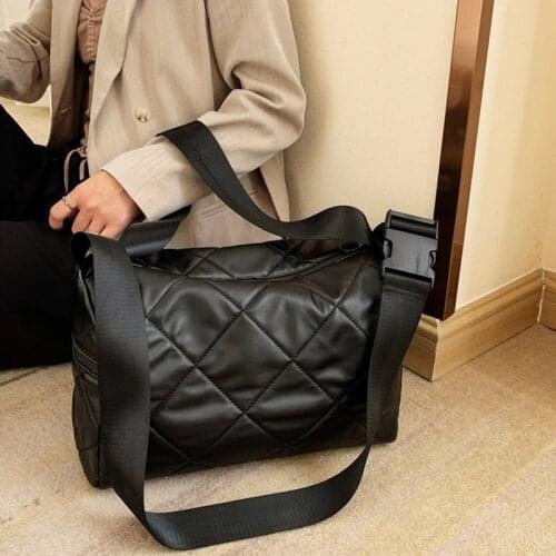 High Capacity Women Bucket Crossbody Bags 2021 New Big Gym Bag Womens Brand Handbags Black Female Casual Shoulder Messenger Bag