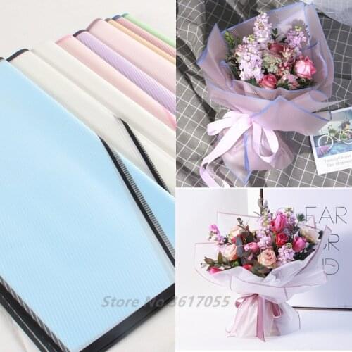 20PCS Waterproof Flowers Wrapping Kraft Paper Gift Wrapping Paper Matte Flowers Bouquet Packaging Supplies Craft Paper Materials