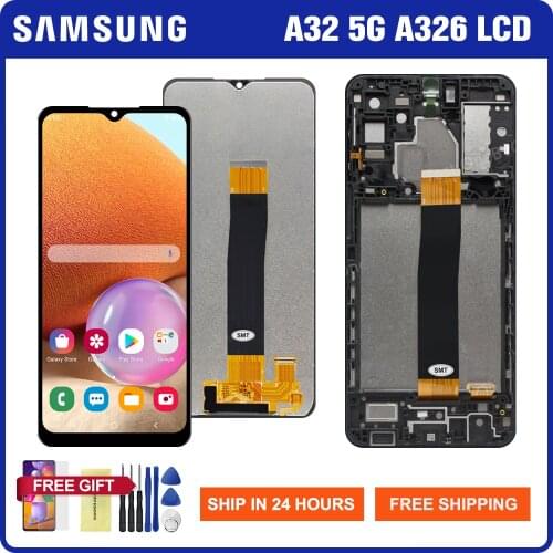 6.5'' Original Lcd Screen For Samsung Galaxy A32 5G Lcd Display Touch screen Digitizer Assembly Parts For Samsung A326 SM-A326B