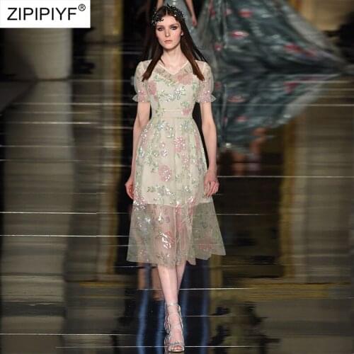 ZIPIPIYF Elegant Summer Dresses
