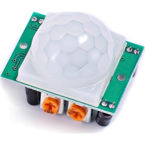 1pc Adjust IR Pyroelectric Infrared PIR Motion Sensor Detector Module Bracket For Arduino HC-SR501 HC-SR505 SR602 AM312