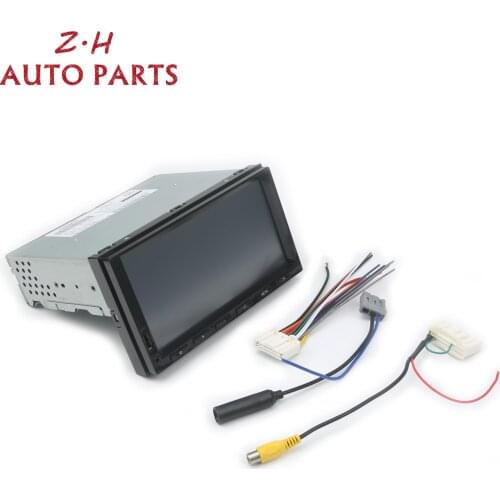 Car Radio Bluetooth Stereo Player 28027-6FV1B For Nissan Qashqai X-TRAIL Honda Tiida Fit USB AUX Reverse Image 7" Touch Screen