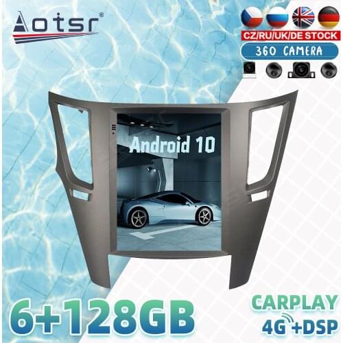 For Subaru Outback 4 BR legacy 5 Android Car Radio Player GPS Navigation 360 Panoramic Camera Auto Stereo Multimedia Carplay 4G