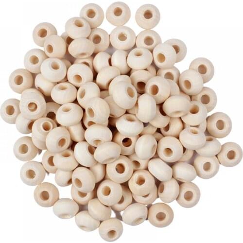 20-40Pcs Natural Spacer Ball Wooden Beads 20mm Eco-Friendly Wood Round Balls Beads for Jewelry Handmade Making Accesories
