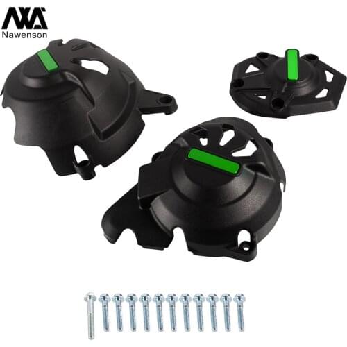 Motorcycle Engine Case Guard Falling Protection Nylon Engine Protective Cover Set for Z1000/Z1000SX 2011-2019