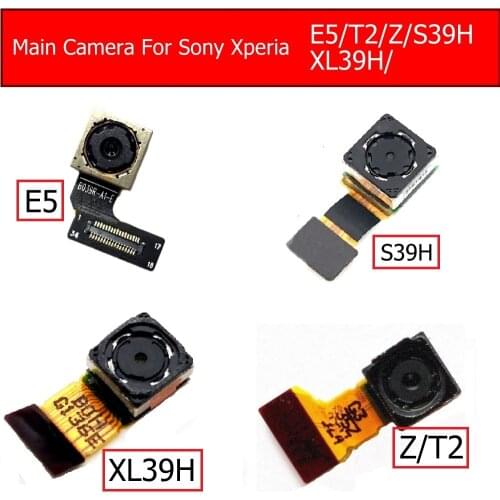 Rear Camera module For Sony Xperia E5/T2/Z L36H Big facing Back Camera For Xperia C S39H/Z Ultra XL39H Main Camera Replacement