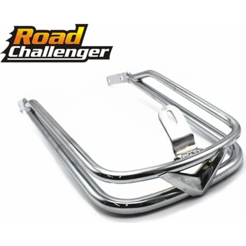 Motorcycle Chrome Front Fender Rail Bumper Trim For Harley FLT Touring models 1986-2013