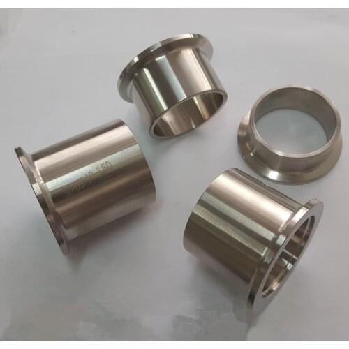 1PCS Ferrule Half Nipple NW16/25/40/50 KF16/25/40/50 L=20/30/40/50mm SUS304 New Vacuum Pump Flange Welding Fittings to Tri Clamp