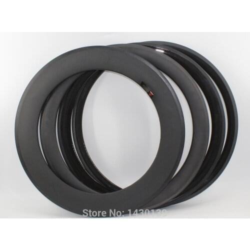 New ultralight 700C 38 50 60 88mm tubular rim Road bike 3K UD 12K T800 full carbon fibre bicycle wheelset rim 20.5 23 25mm width