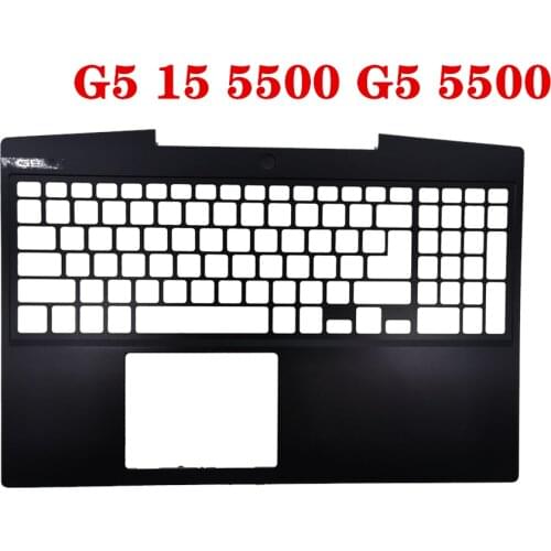 New Palmrest Upper Cover Keyboard Housing Case For Dell G5 15 5500 G5 5500 Bottom Cover Lower Case Base Carcass