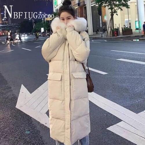 Women Parkas 2020 New Korean Loose Thick Bread Style Winter Female Overcoat