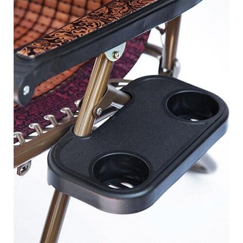 Portable Folding Camping Picnic Beach Chair Side Double Cups Holder Phone stand Storage Tray Outdoor Beach Garden Chair Tools