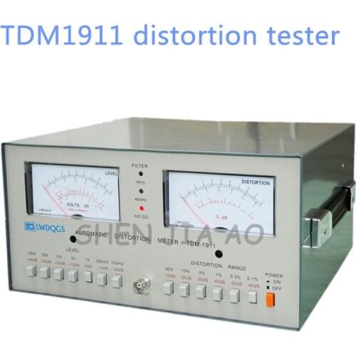 Professional Automatic Distortion Meter er 0.01% - 30% Audio Distortion Meter 110/220V Distortion Testing Tool TDM1911
