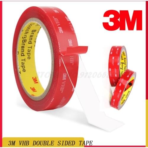Transparent Acrylic Double-Sided Adhesive Tape VHB 3M Adhesive Patch Tape Waterproof No Trace High Temperature Resistance