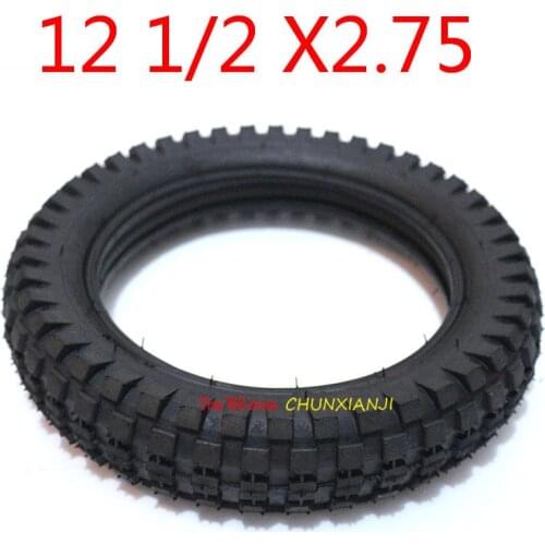 Size 12 1/2 X 2.75 Tyre 12.5 *2.75 Tire or Inner Tube for 49cc Motorcycle Mini Dirt Bike Tire MX350 MX400 Scooter High Quality