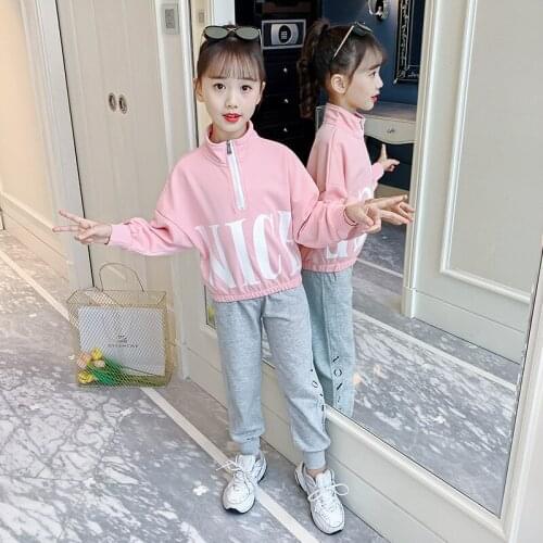 Bat Shirt Spring Summer Childrens Clothes Set Baby Girls Sweatshirts + Pants 2pcs/Set Kids Costume Teenage Girl Clothing High Q