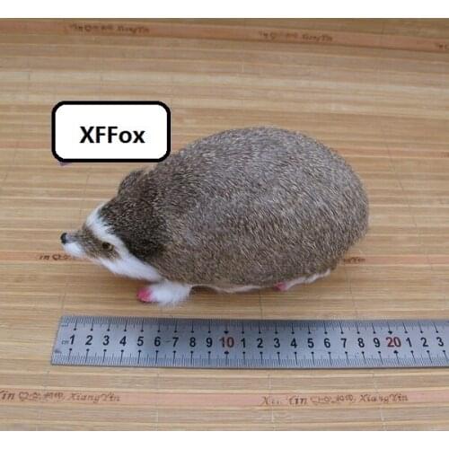 Cute simulation Hedgehog model polyethylene&furs lifelike Hedgehog doll gift about 20x9x10cm xf2139