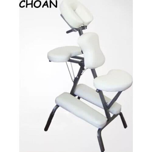Salon beauty SPA furniture foldable and portable leather metal red black white brown purple nail tattoo massage chair bed table