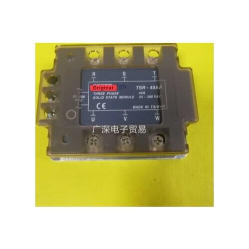 TSR-40AA TSR-40AA-H Original & Brand New 3-Phase Solid State Relay Module