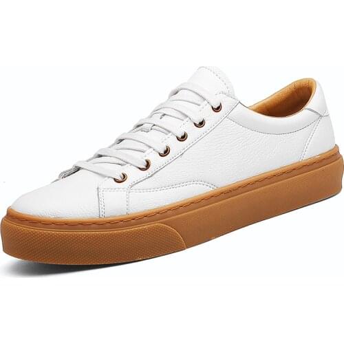 Men Genuine Leather Dress Shoes Men Classic Lace-Up Winter Spring Office Walking Footwear Summer Men Flats