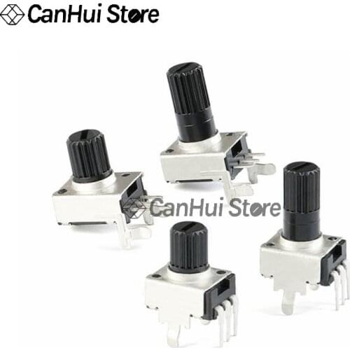 10PCS RV09 Vertical Horizontal 12.5mm Shaft 1K 2K 5K 10K 20K 50K 100K 1M 0932 Adjustable Resistor 9 Type 3Pin Seal Potentiometer