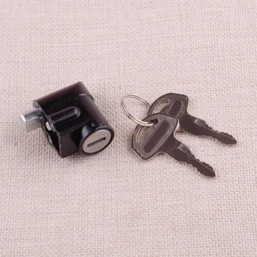 High Reliability Motorcycle Steering Lock with Two Keys 2 Position switch Stainless Steel Fit for Suzuki GN125